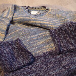 Vintage 100% Wool Unisex Sweater By Laundromat Made In Nepal